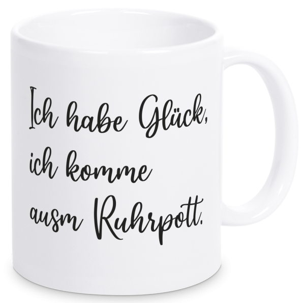 Bild: Tasse mit Spruch Ruhrpott-Geschenk