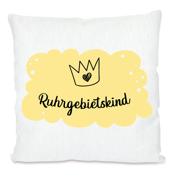 Bild: Kissen mit Spruch Ruhrpott - Geschenk