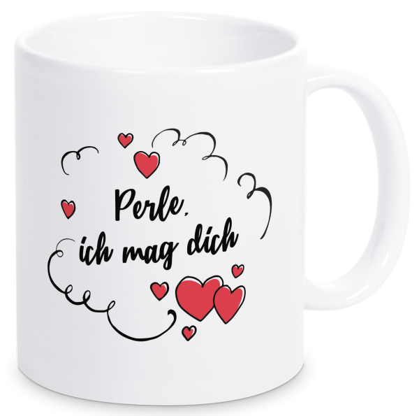Bild: Tasse mit lustigem Spruch Perle Ruhrpott-Geschenk