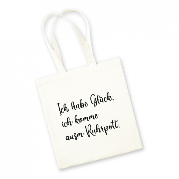 Bild: Jutebeutel mit lustigem Spruch Ruhrpott - Geschenk